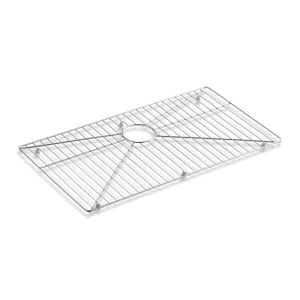 Kohler® 6644-ST Vault™ Strive® Sink Rack, 15-19/20 in L x 29-1/4 in W, Stainless Steel