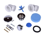 Dearborn® P7224B Bath Waste Half Kit, SCH 40/STD, PVC