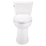 Gerber® G0021014 1-Piece Compact Toilet with Soft-Close™ Toilet Seat, Avalanche® ErgoHeight™, Elongated Bowl, 1.28 gpf, White