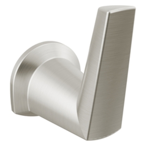 DELTA® 77235-SS Galeon™ Robe Hook, 1 Hooks, 3.19 in OAH x 1-3/4 in OAW, Zinc, Stainless