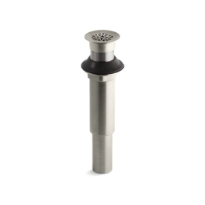 Kohler® 7108-BN 7108 Grid Drain, 1-1/4 in Nominal, Vibrant® Brushed Nickel, Solid Brass Drain
