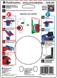 Fluidmaster® 523A-009-T4 Universal 2 in & 3 in Super Flapper