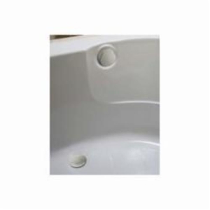 Geberit 150.176.ID.1 Bath Waste and Overflow Drain, Polypropylene, Brushed Nickel