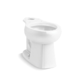 Sterling® 403317-0 2-Piece Toilet Bowl, Windham™, White, Elongated Shape, 12 in Rough-In, 16-1/2 in H Rim, 2-1/8 in Trapway