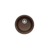 Blanco 515803 Rondo™ Drop-In Bar Sink, SILGRANIT®, Circular, 17-11/16 in Dia, Granite Composite, Café