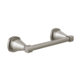 DELTA® 77608-SS Mini Towel Bar, Stryke®, 8 in L Bar, 3-3/8 in OAD x 2-1/8 in OAH, Zinc, Stainless
