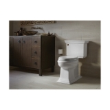 Memoirs® Comfort Height® 2-Piece Toilet, Elongated Front Bowl, 16-1/2 in H Rim, 1.28 gpf, Almond