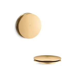 Kohler® T37395-2MB PureFlo™ Bath Drain Trim, Vibrant Brushed Moderne Brass