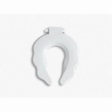 Kohler® 4686-A-0 Primary™ Toilet Seat, Round Bowl, Open Front, Plastic, White