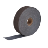 Hercules® 45030 Waterproof Abrasive Cloth, 75 ft L x 1-1/2 in W, 120 Grit, Aluminum Oxide Abrasive, Sandcloth Backing