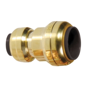 EPC TECTITE™ 10155460 201R Push Reducer Coupling, 1 x 3/4 in Nominal, C x C End Style, Brass