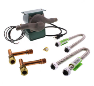 Taco® 008-CT-USK 8 Series Stainless Steel Cartridge Circulator Pump, 2.2 gpm Flow Rate, 1/2 in MNPT Inlet, 115 VAC, 1 Phase