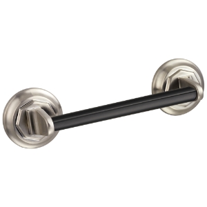 Brizo® 699161-NKBL Rook™ Drawer Pull, Metal, Luxe Nickel/Matte Black