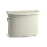 Kohler® 4431-96 Archer® Toilet Tank, 1.28 gpf, Biscuit