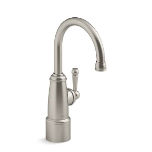 Kohler® 6666-AG-BN Wellspring® Traditional Styling Beverage Faucet, 1.5 gpm Flow Rate, Vibrant® Brushed Nickel