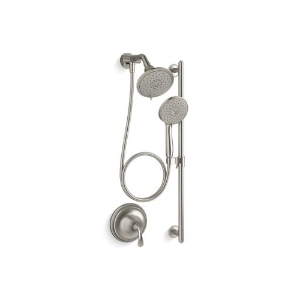 Kohler® 22180-BN Showering Package, 2.5 gpm Shower, Vibrant® Brushed Nickel