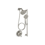 Kohler® 22180-BN Showering Package, 2.5 gpm Shower, Vibrant® Brushed Nickel