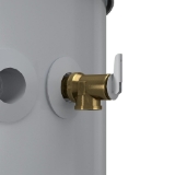 AO Smith® 100339249 HDHE-75 Vertex™ 75-Gallon Ultra-Low NOx Power Direct Vent Water Heater, NG/LP