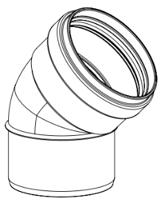 ROYAL G406 G Series, 6 in nominal, Spigot x Gasket end style, SDR 35, PVC