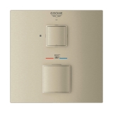 GROHE 24157EN0 Thermostatic Trim with Control Module, 7.1 gpm Valve, Brushed Nickel