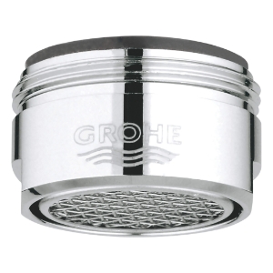 GROHE 13955000 Flow Straightener, M24 x 1 Thread, 8.3 Lpm, StarLight® Polished Chrome