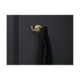 Kohler® 72572-BN Artifacts® Robe Hook, 2 Hooks, 2-5/8 in OAH x 4-7/8 in OAW x 2-5/8 in OAD, Metal, Vibrant® Brushed Nickel