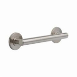 Brizo® 69275-NK Euro Contemporary Decorative Grab Bar, 12 in L x 1-1/4 in Dia, Brilliance® Luxe Nickel, Metal