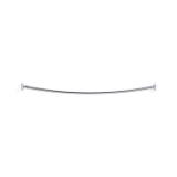 Kohler® 9349-S Expanse® Traditional Curved Shower Rod, Stainless Steel, Polished Stainless Steel