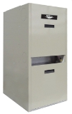 Thermo Products VHF-ABT Spirit 85% AFUE Low-Profile Highboy Oil Furnace with ECM Blower Motor and Beckett AFG Burner, 90,000 BTU/Hr Output, 4 Ton
