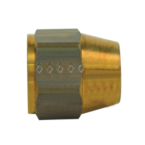 BrassCraft® 41S-10 Short Nut, 5/8 in Nominal, Flare, Brass