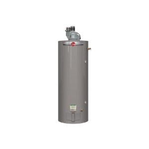 Rheem® PRO+G75-76N RH PDV Professional Classic Plus® Heavy Duty Gas Tank Water Heater, 75100 Btu/hr Heating, 75 gal Tank, Natural Gas Fuel, Direct/Power Vent, 72.8 gph at 90 deg F Recovery, Tall, Indoor/Outdoor: Indoor
