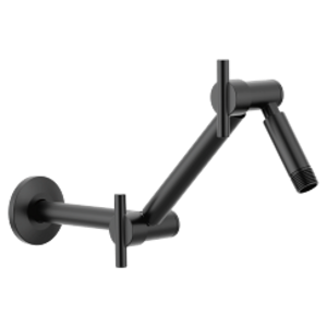 Moen® S116BL Adjustable Shower Arm, 16 in L, 1/2 in IPS